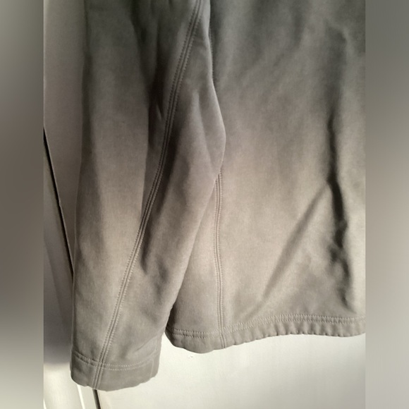 L.L. Bean Beige/Grey Full Zip Jacket - size S Reg - Picture 6 of 8